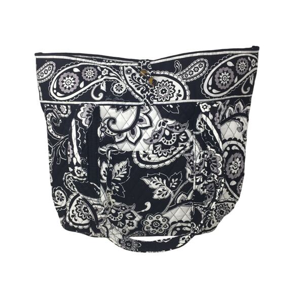 Vera Bradley Midnight Paisley Tote - New with Tag - Picture 2 of 13